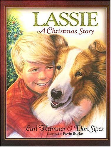 Lassie a Christmas Story book cover
