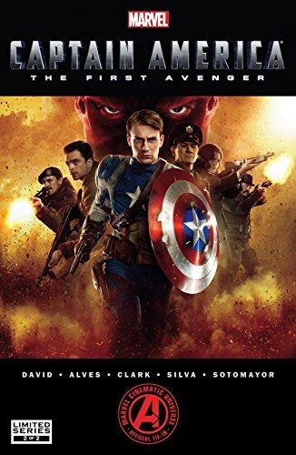 Marvel's Captain America: The First Avenger Adaptation book cover 1