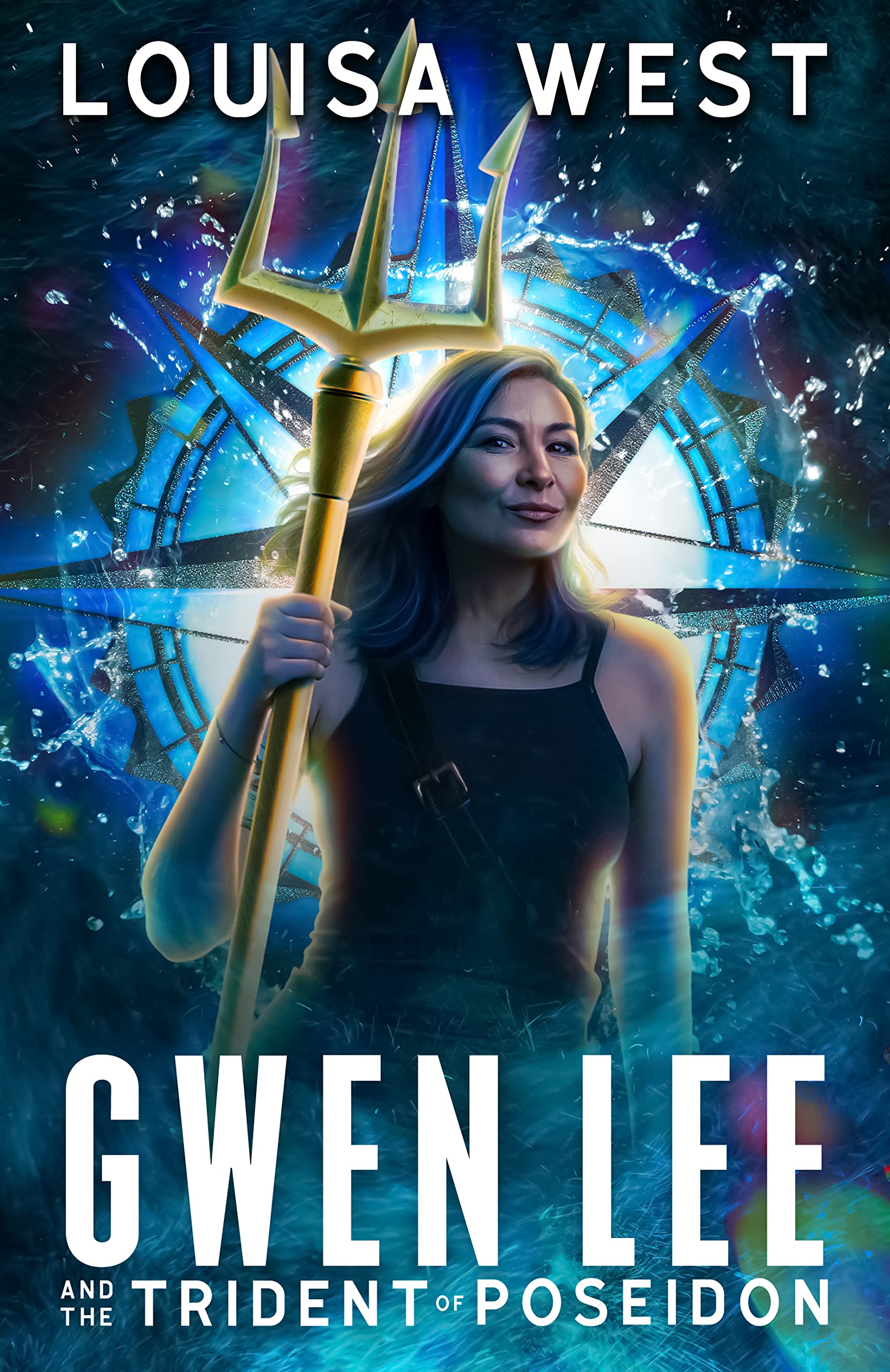 Gwen Lee and the Trident of Poseidon book cover