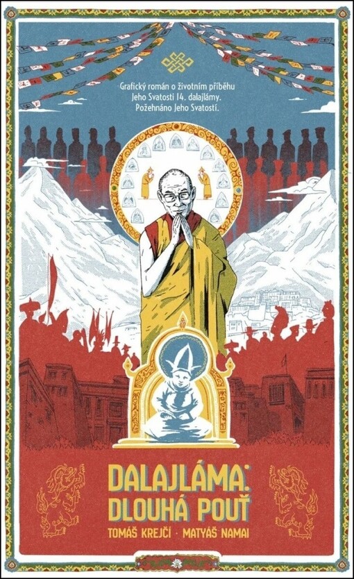 Dalajláma - dlouhá pouť book cover