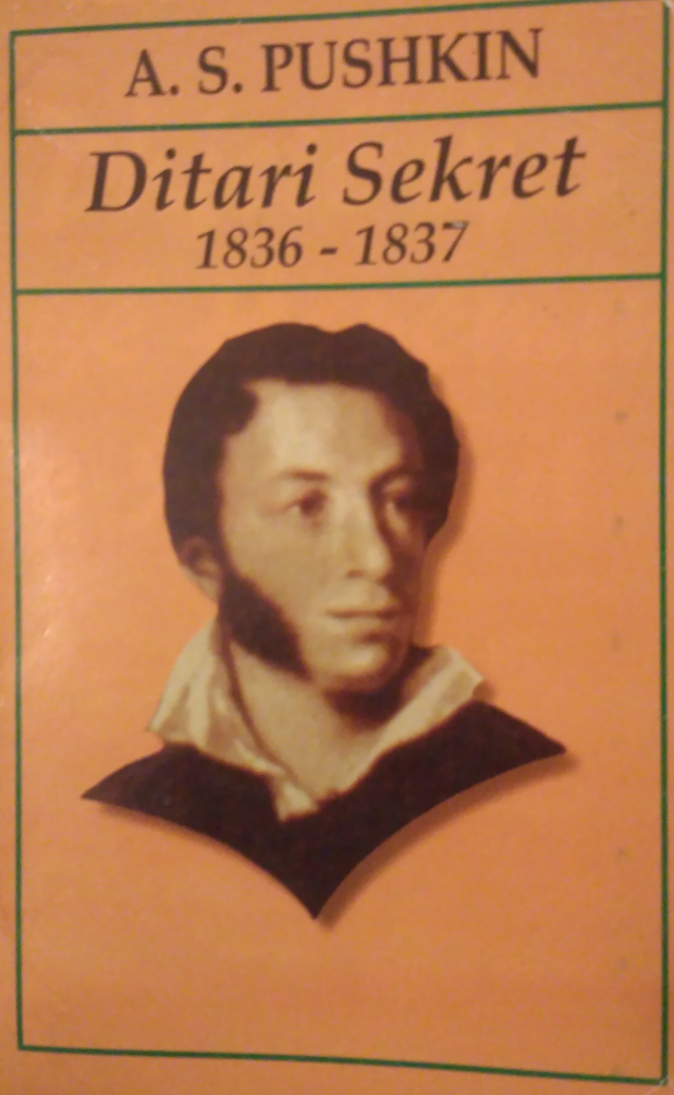 Ditari sekret 1836-1837 book cover