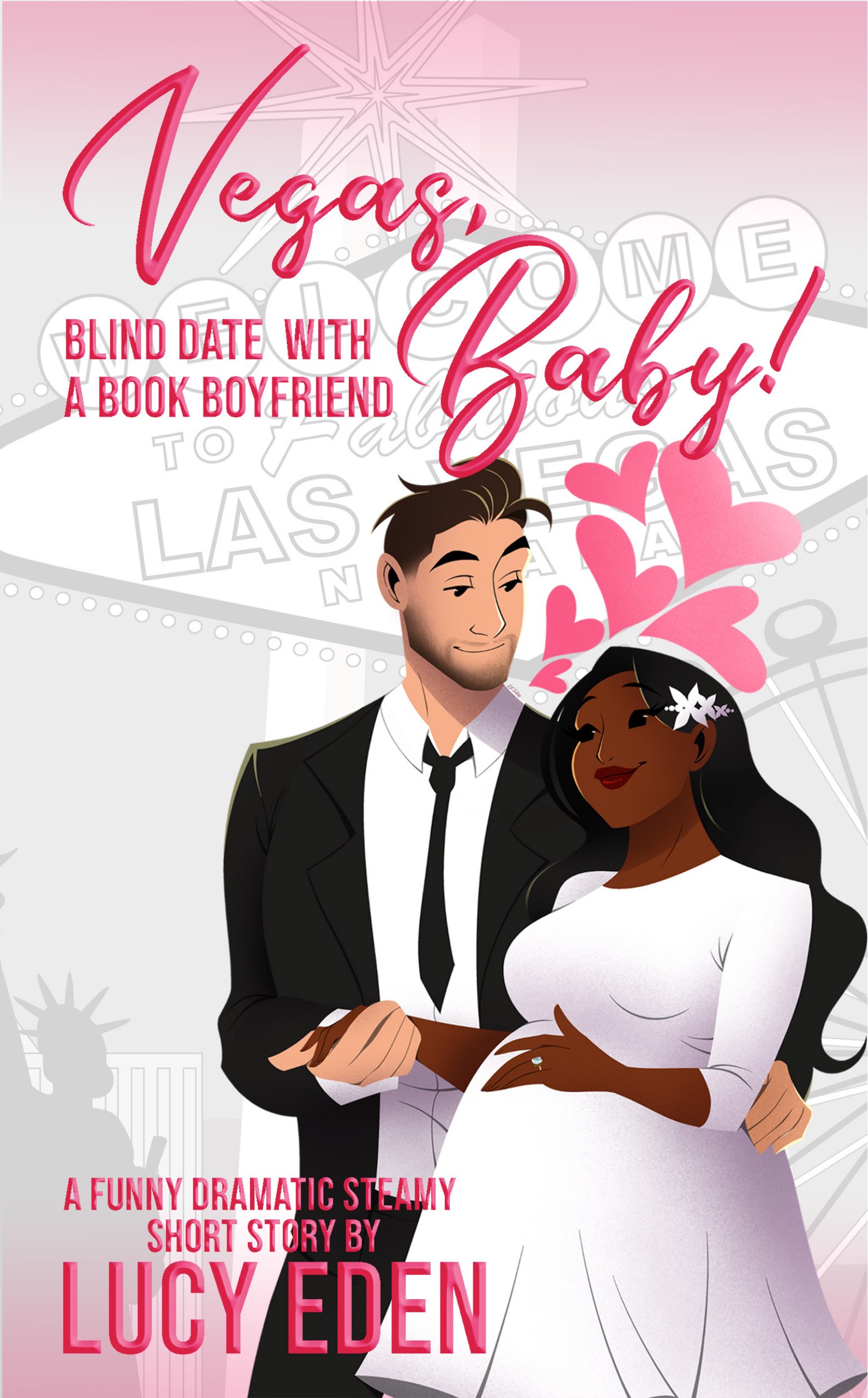 Vegas, Baby! A Blind Date with a Book Boyfriend Short book cover