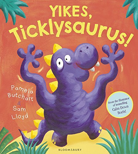 Yikes, Ticklysaurus! book cover