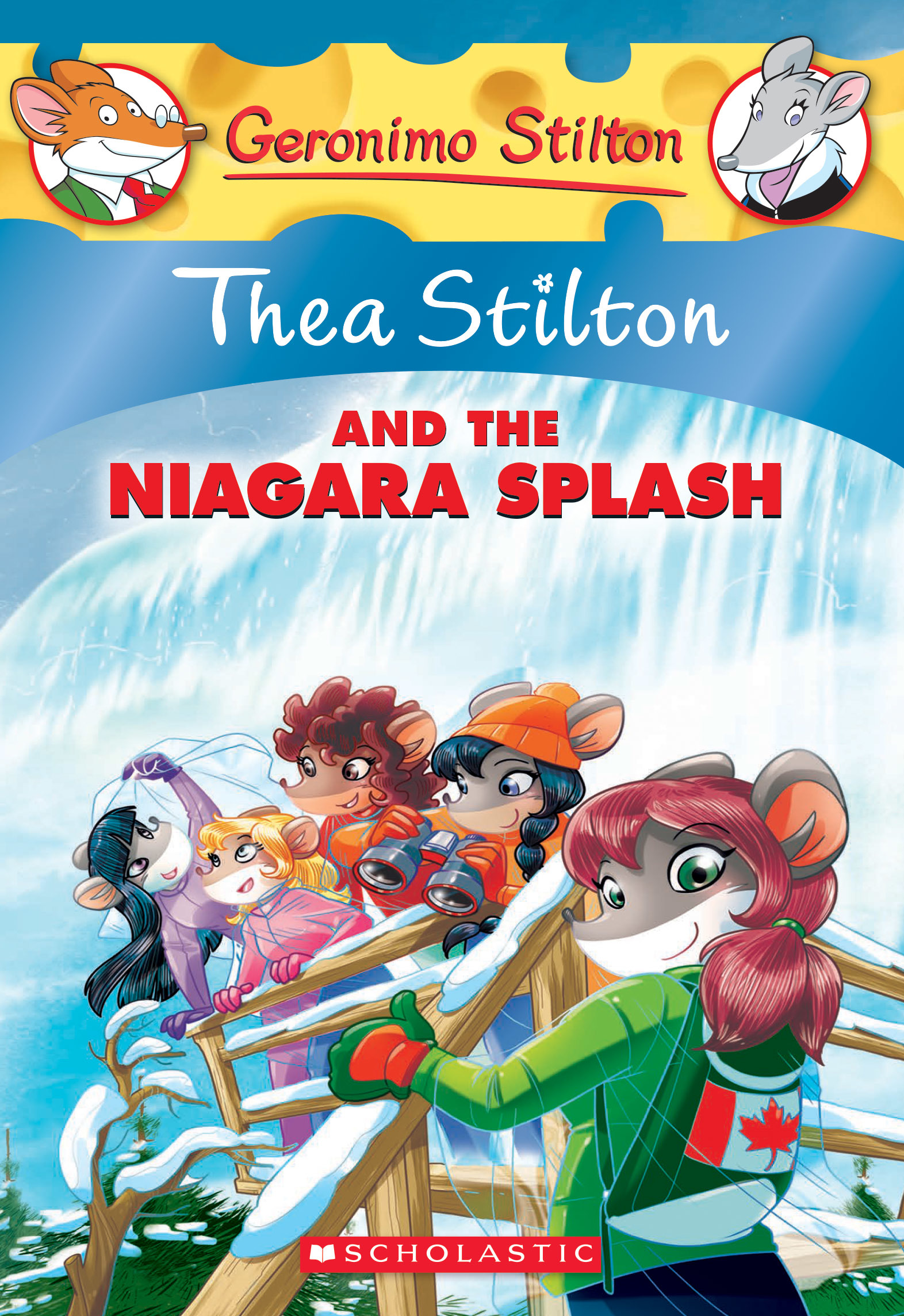 Thea Stilton and the Niagara Splash book cover