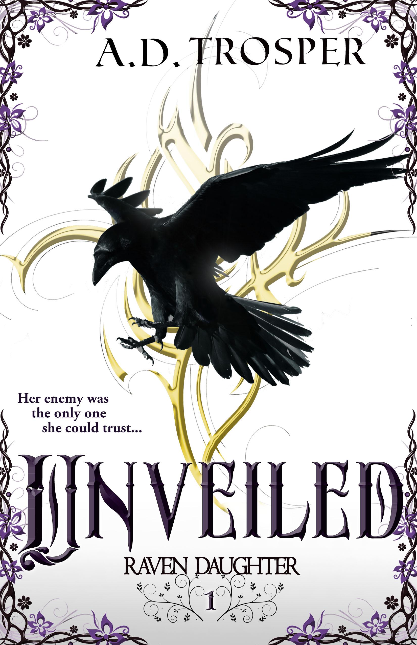 Raven Daughter book cover 1