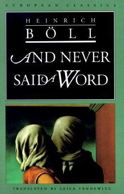 And Never Said a Word book cover