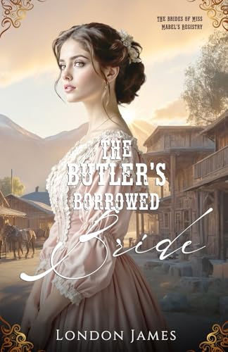 The Butler's Borrowed Bride book cover