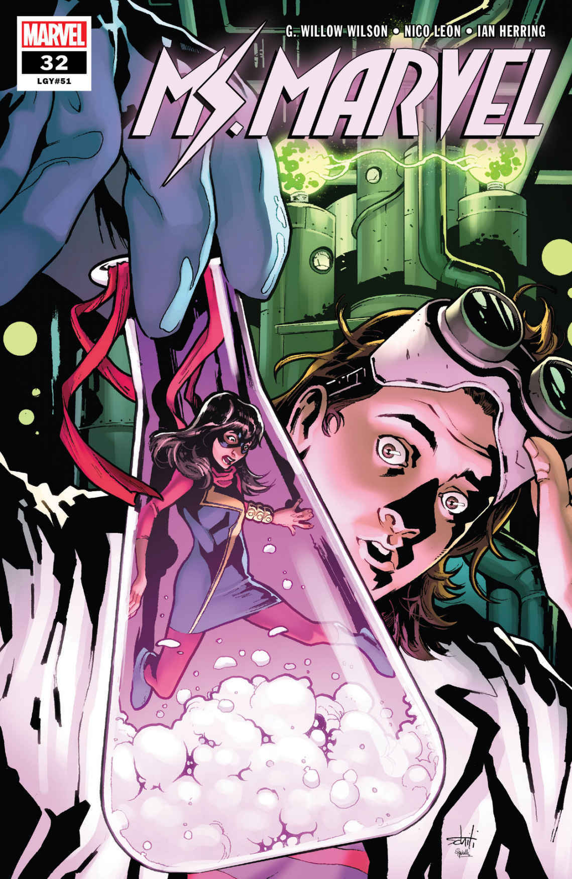 Ms. Marvel (2015-2019) #32 book cover