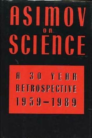 Asimov on Science book cover