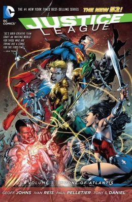 Justice League (2011) book cover 3