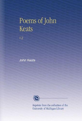 Poems of John Keats book cover
