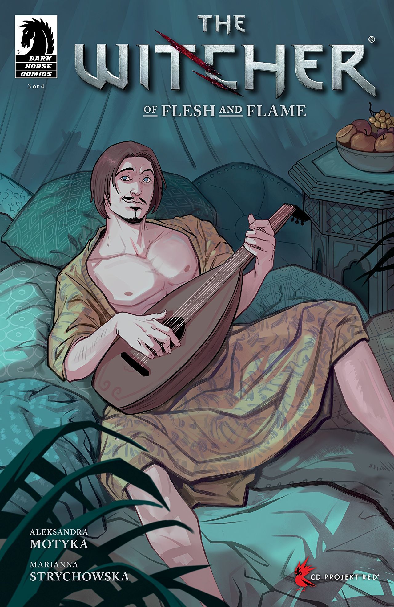 The Witcher: Of Flesh and Flame book cover 3