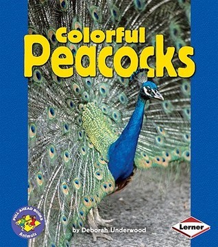 Colorful Peacocks book cover