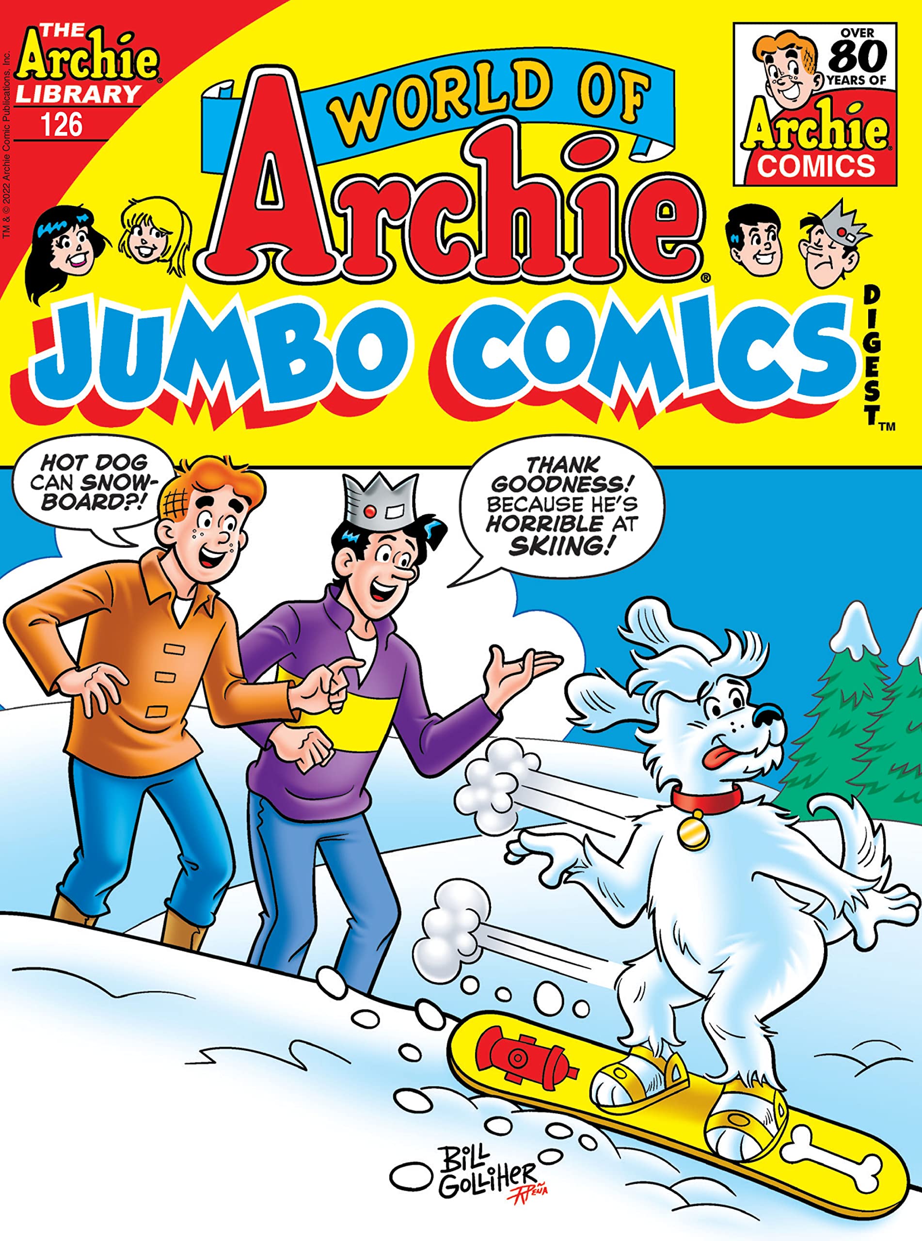 World of Archie Jumbo Comics Digest #126 book cover