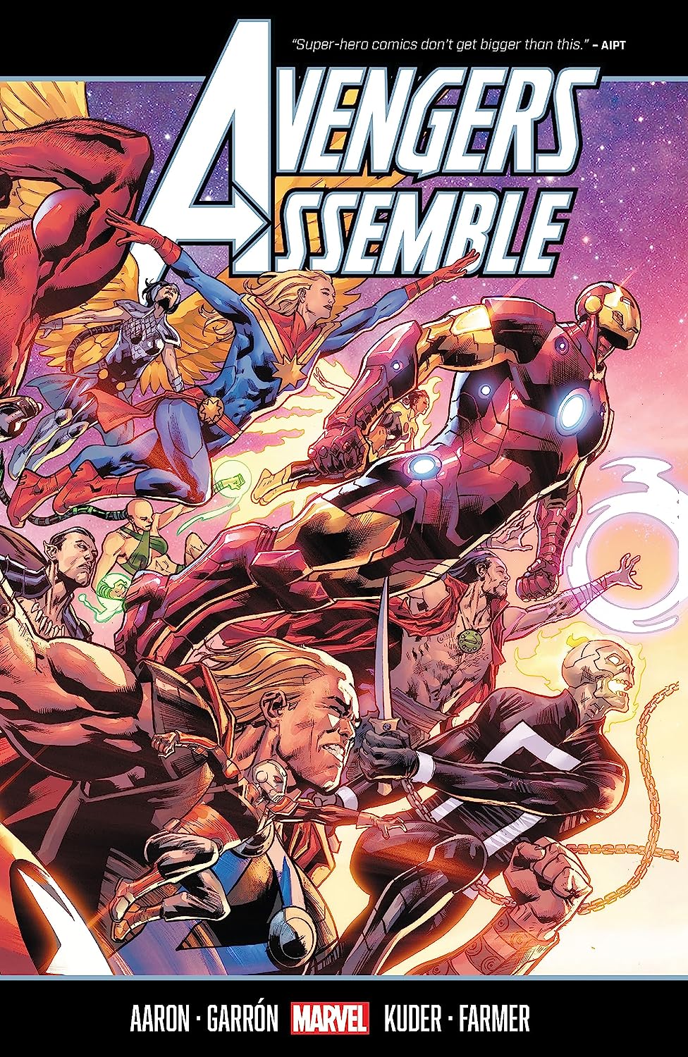 Avengers Forever (2021) book cover 2