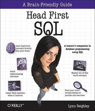 Head First SQL book cover