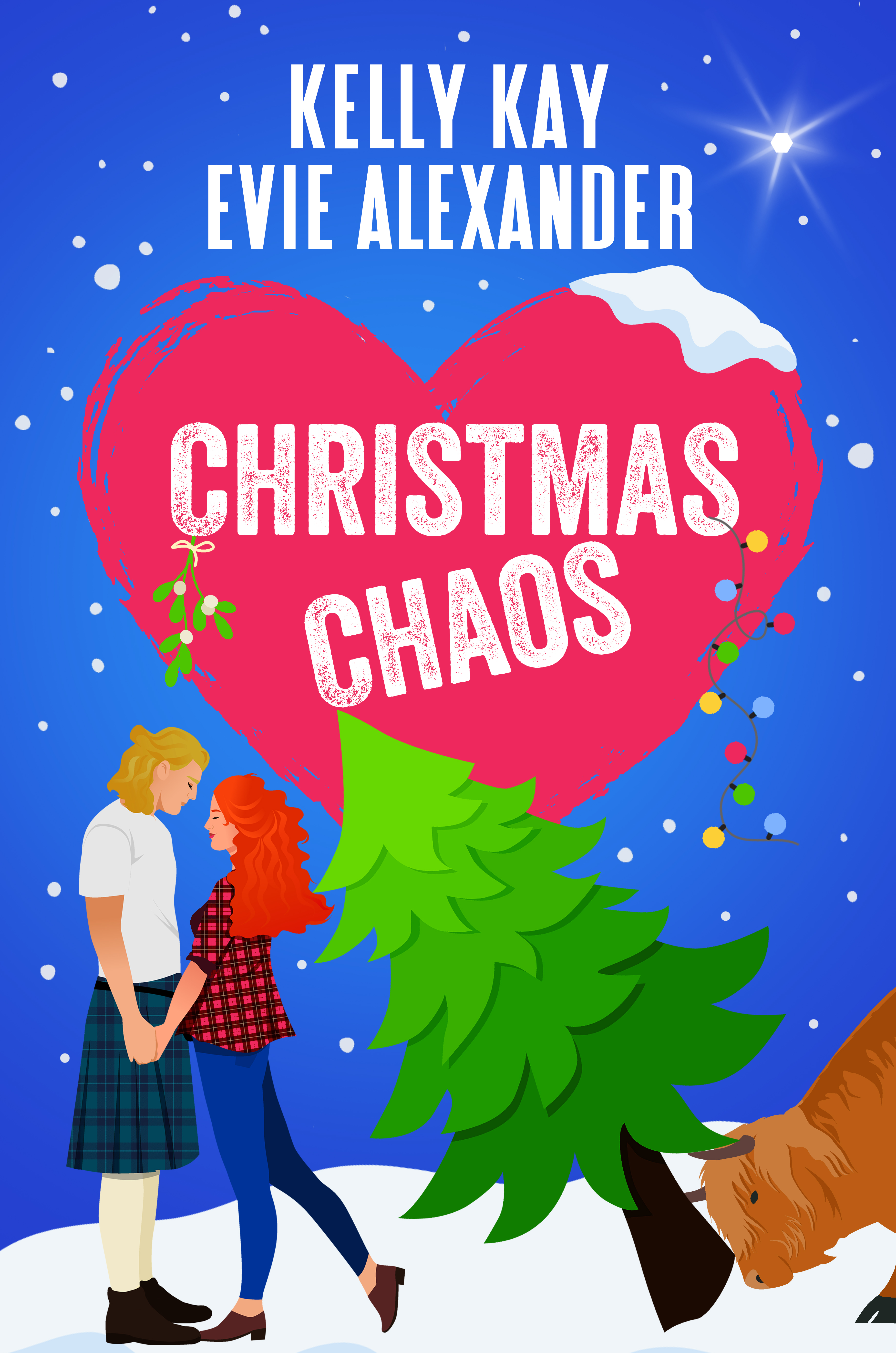 Evie and Kelly's Holiday Disasters book cover 1