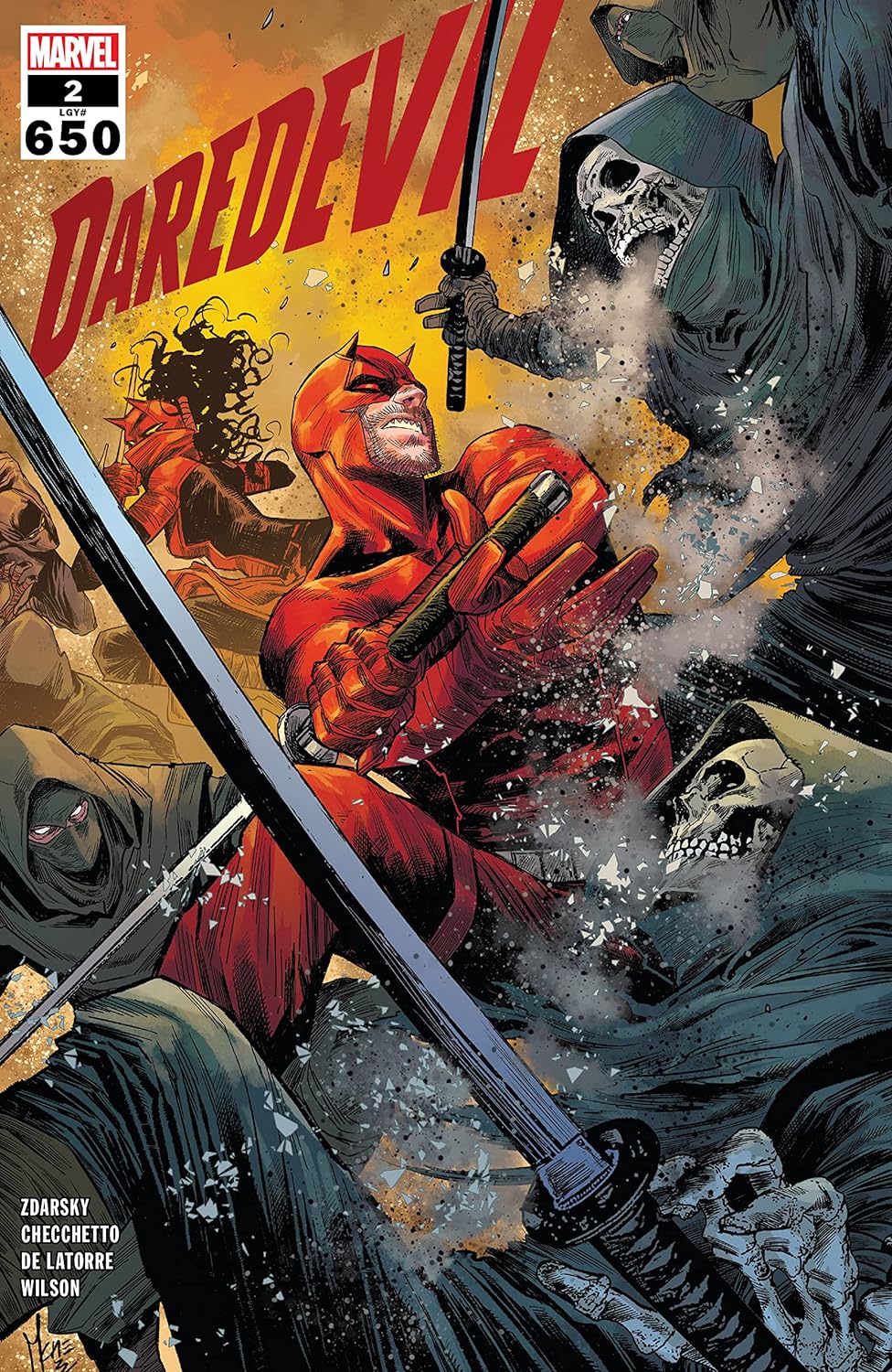 Daredevil (2022) (Single Issues) book cover 2