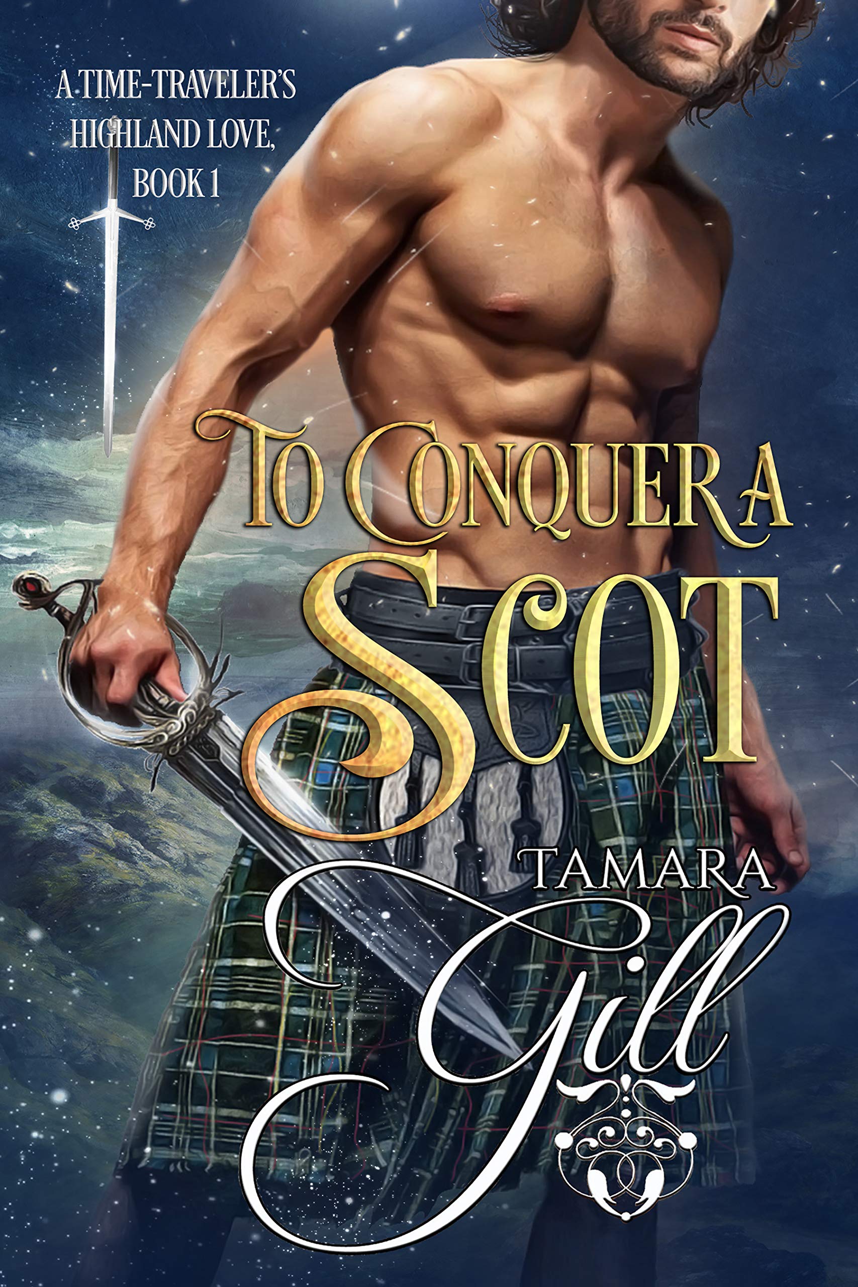 Time-Traveler's Highland Love book cover 1