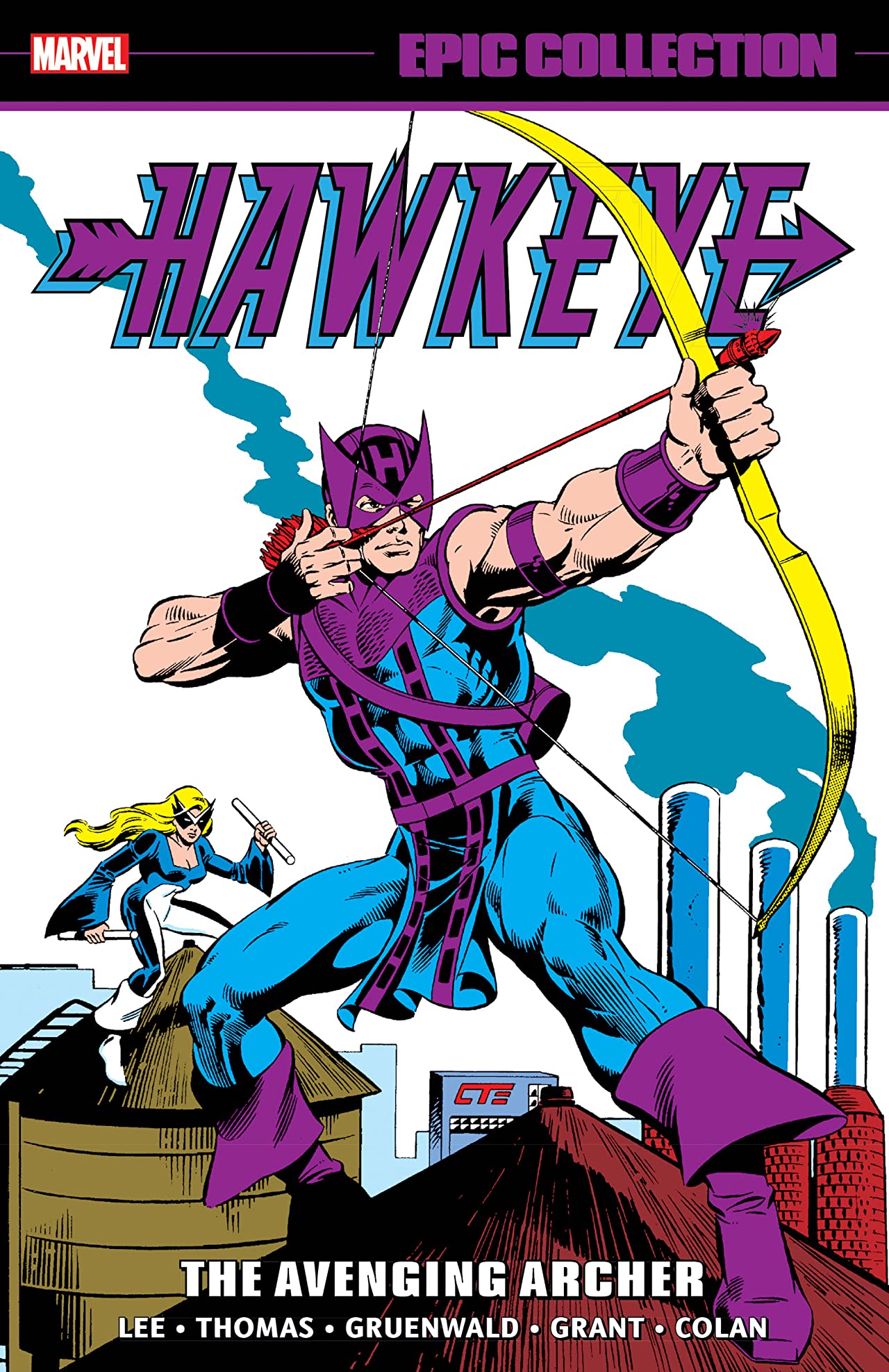 Hawkeye Epic Collection book cover 1