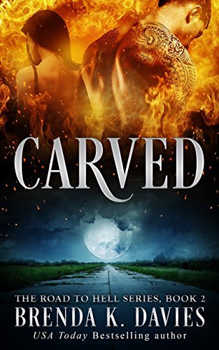 Carved book cover