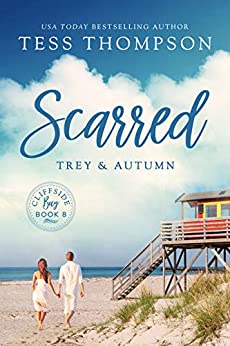 Scarred book cover