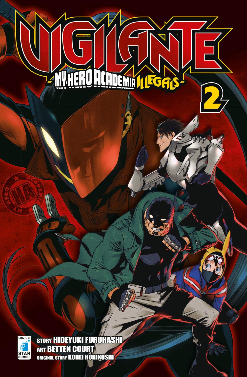 My Hero Academia book cover