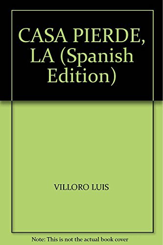 La casa pierde book cover