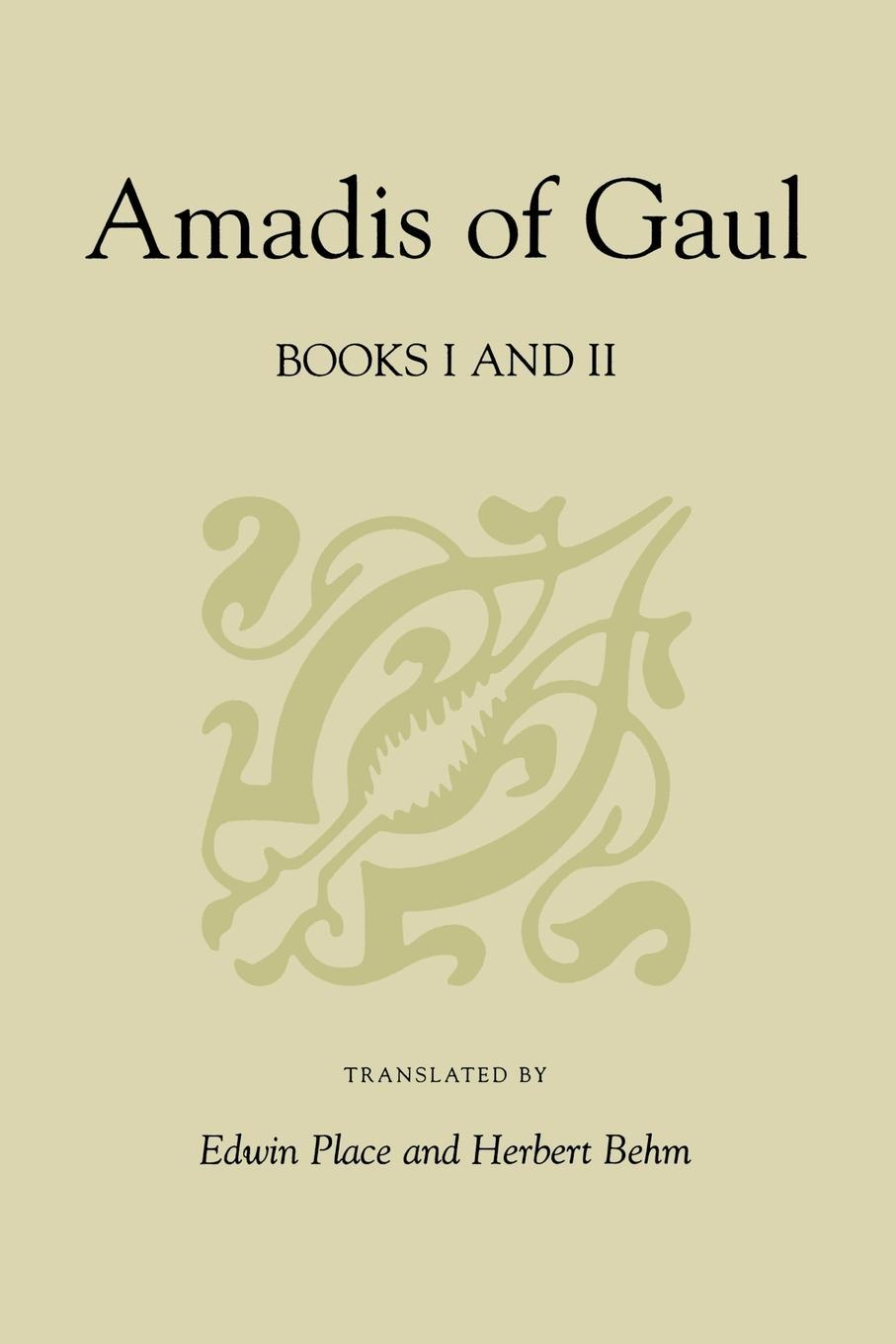 Amadis of Gaul book cover