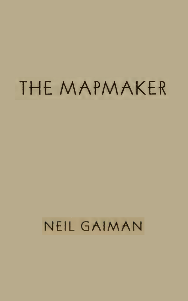 The Mapmaker book cover