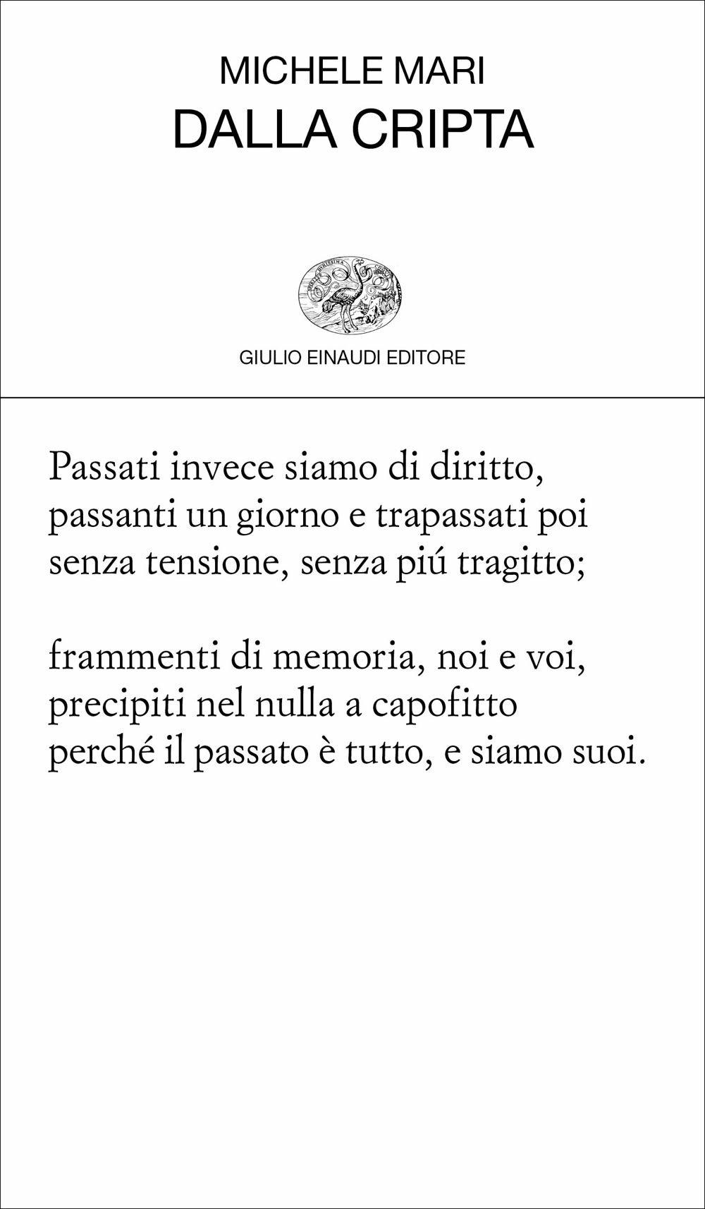 Dalla cripta book cover