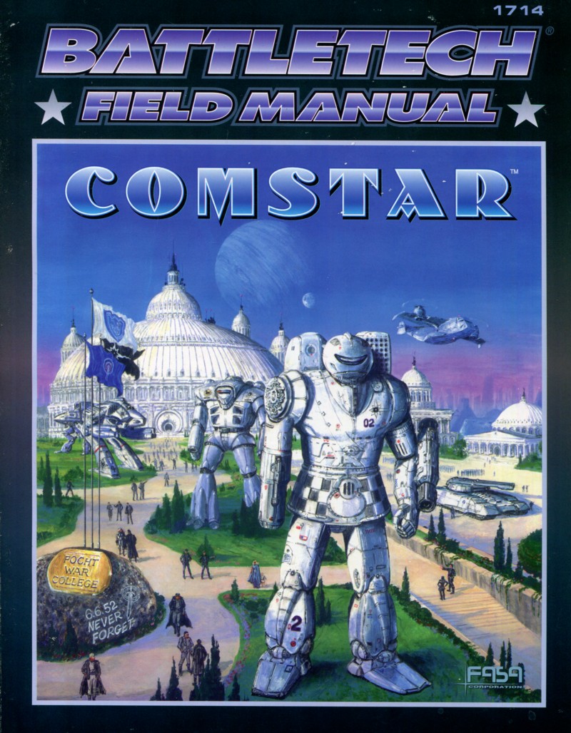 BattleTech Field Manual Comstar book cover