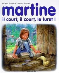 Martine et les lapins du jardin book cover
