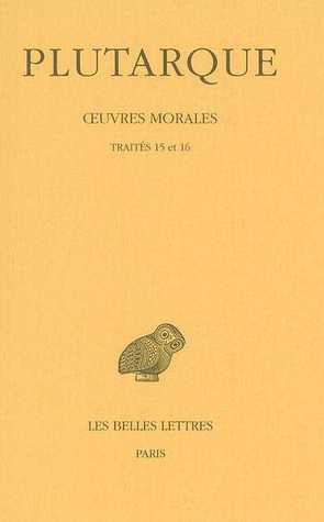 Oeuvres Morales book cover 3