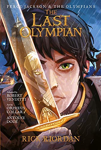 Percy Jackson and the Olympians book cover