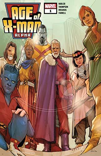 Age of X-Man: The Marvelous X-Men book cover 1