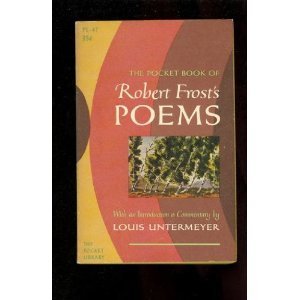 A Pocket Book Of Robert Frosts Poems book cover