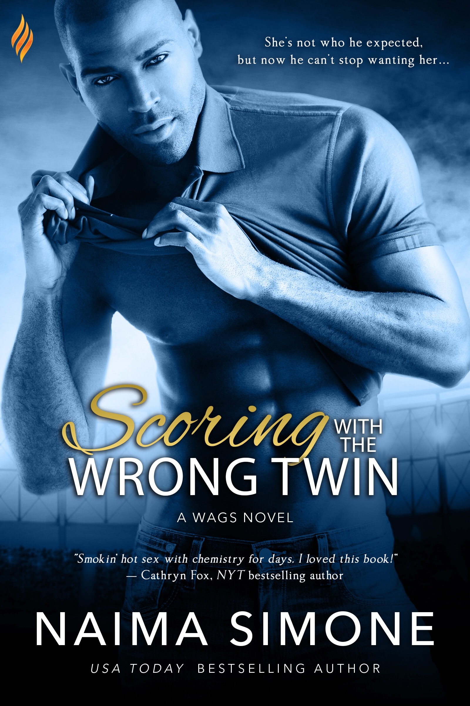 Scoring With the Wrong Twin book cover