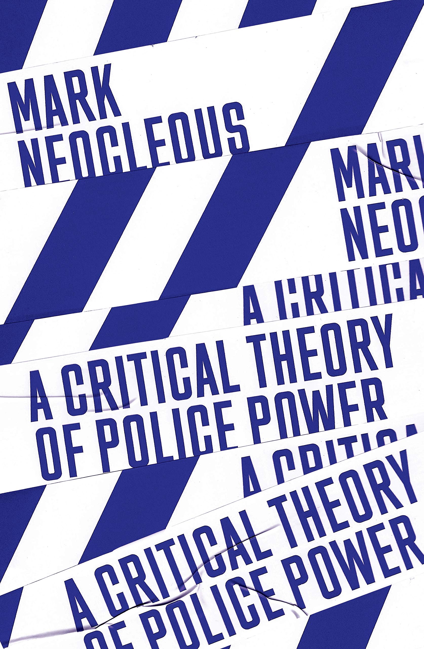 A Critical Theory of Police Power book cover