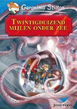Twintigduizend mijlen onder zee book cover