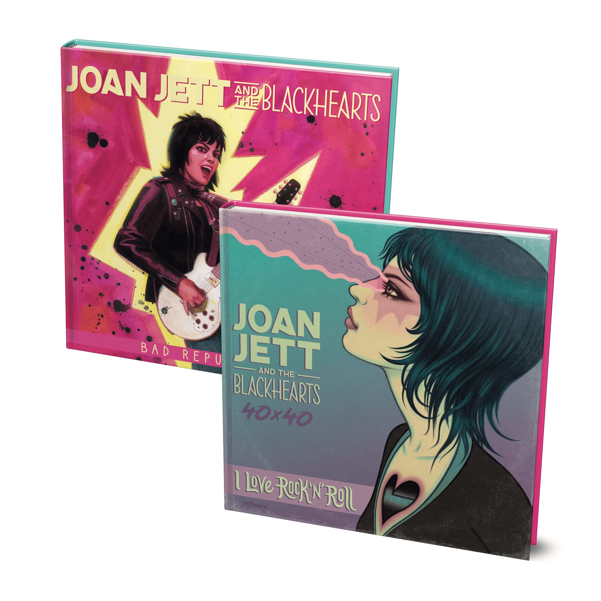 JOAN JETT & THE BLACKHEARTS - 40x40 book cover
