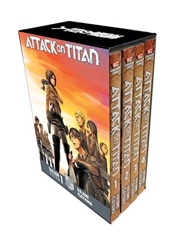 Attack on Titan Season 1 Part 1 Manga Box Set book cover