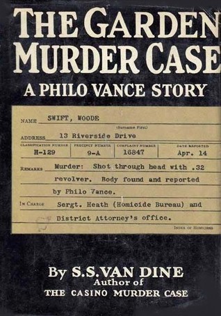 The Garden Murder Case book cover