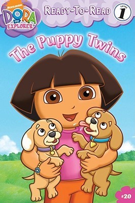 The Puppy Twins (Ready-To-Read Dora the Explorer - Level 1) book cover