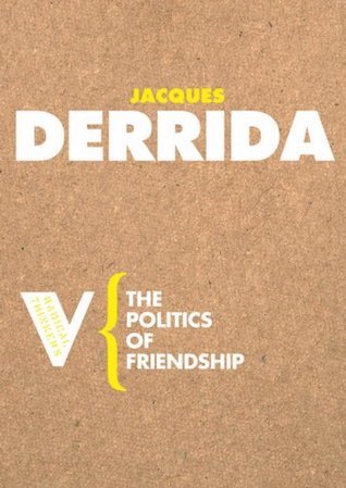 The Politics of Friendship book cover