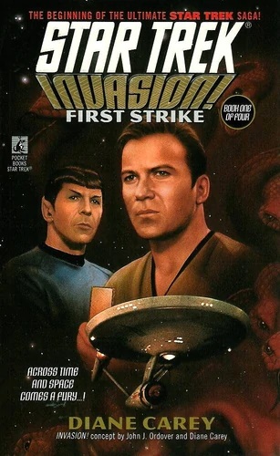 Star Trek: Invasion book cover 1