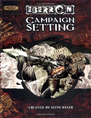 Eberron (D&D 3.5 manuals) book cover 1
