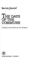 The Days of the Commune book cover