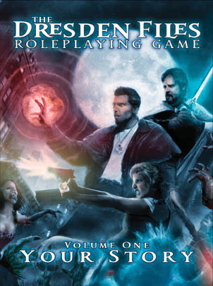 The Dresden Files Roleplaying Game book cover 1
