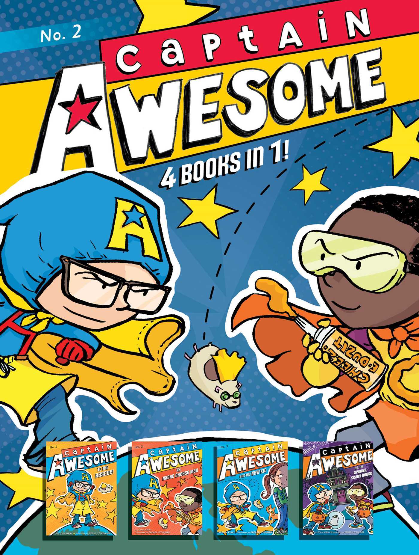 Captain Awesome 4 Books in 1! No. 2 book cover